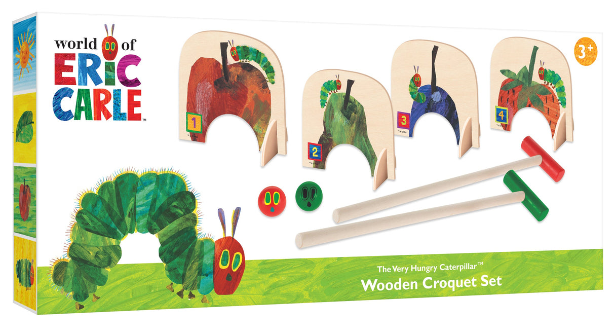 The Very Hungry Caterpillar Children’s Wooden Croquet Set