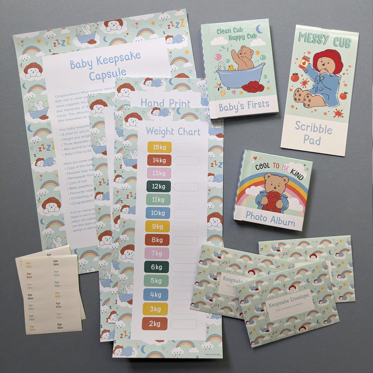 Paddington Baby Keepsake Capsule