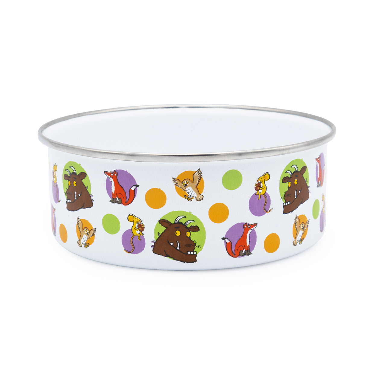 The Gruffalo Enamel Bowl - Classic Design