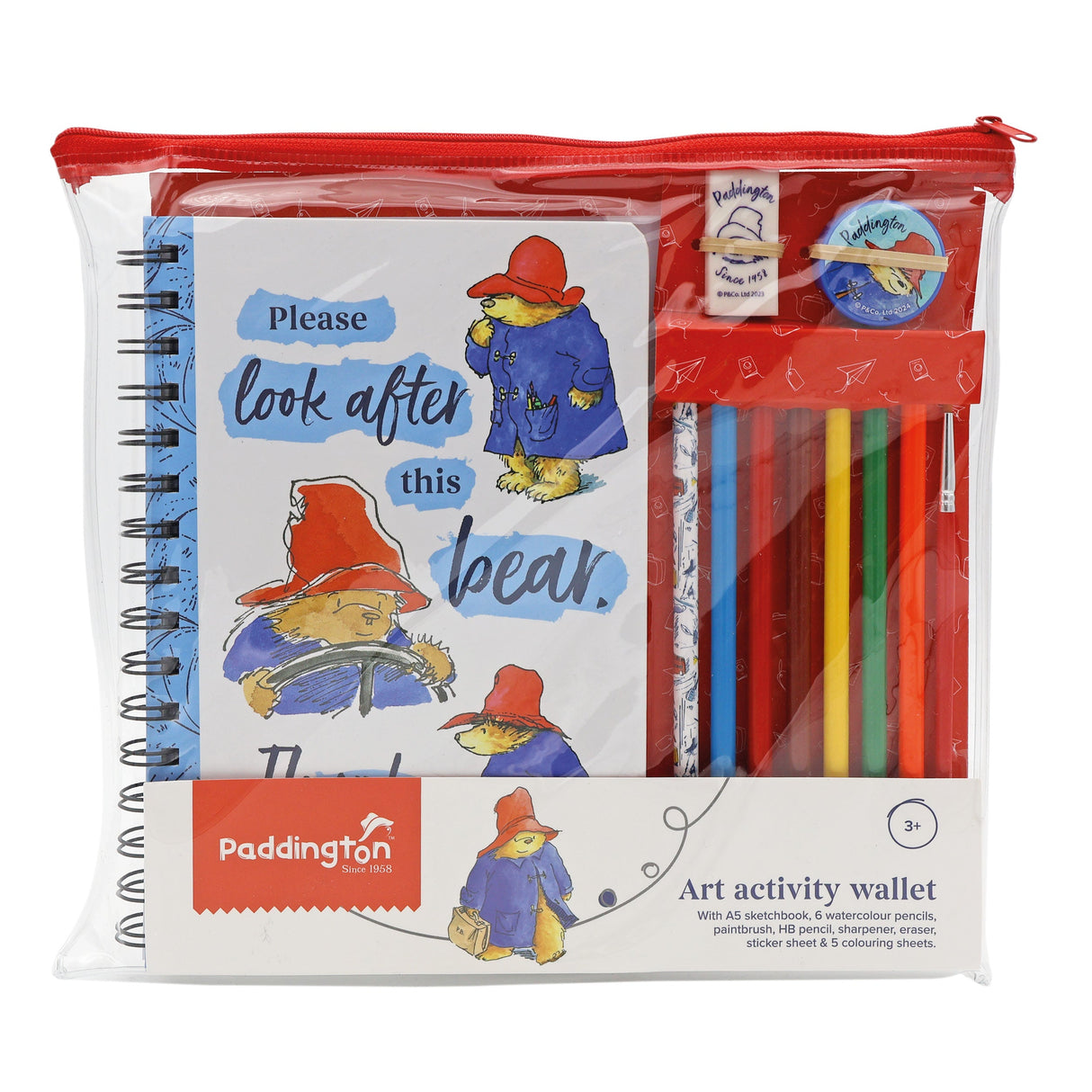 Paddington Children's Art Activity Wallet