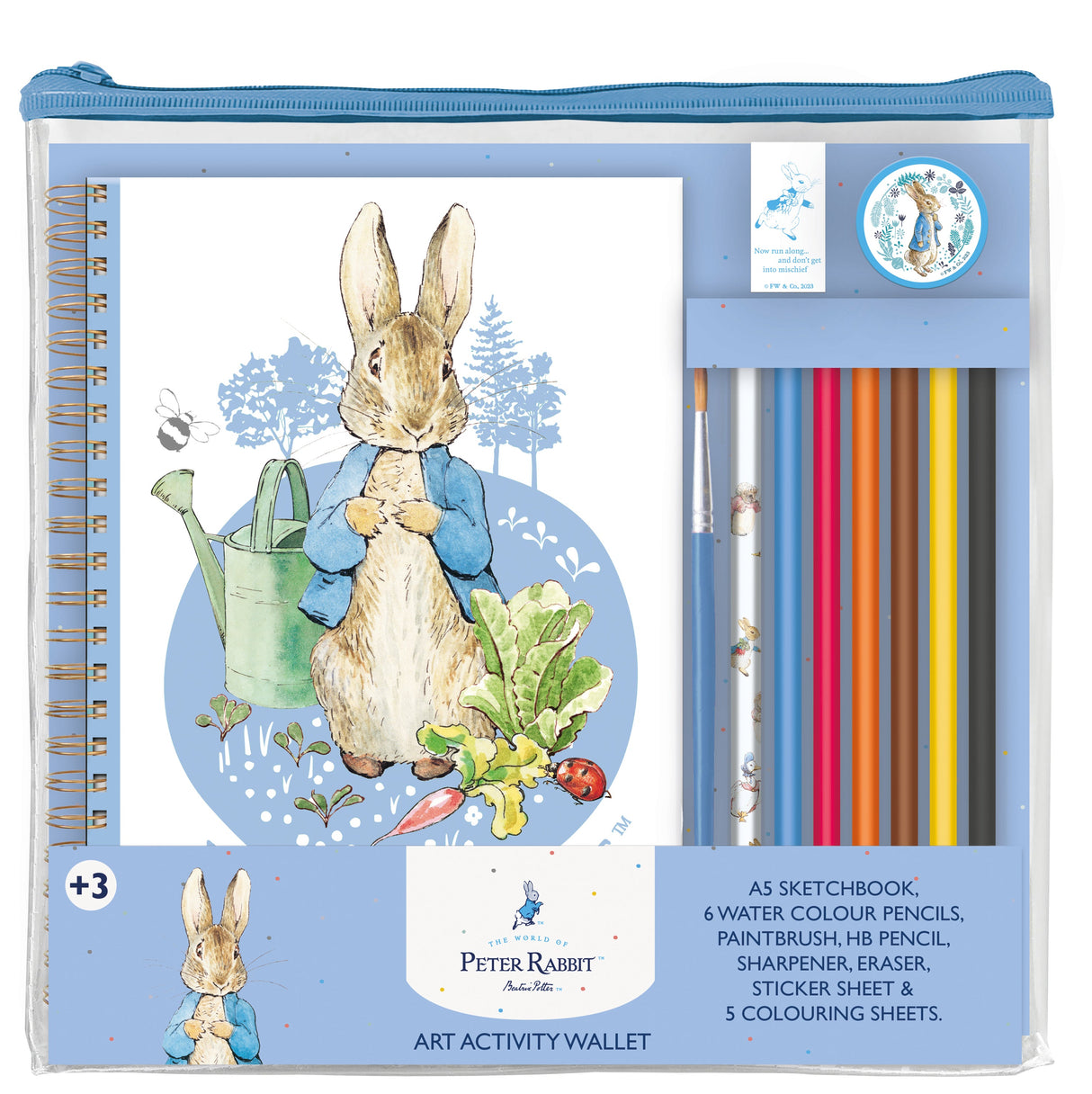 Peter Rabbit Children's Art Activity Wallet