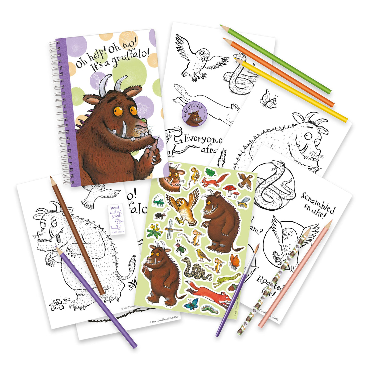 The Gruffalo Children's Art Activity Wallet