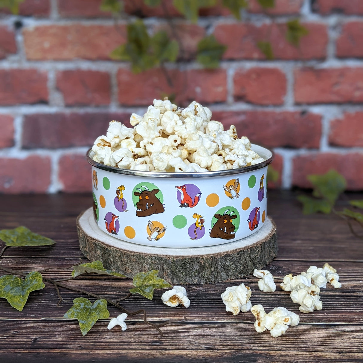 The Gruffalo Enamel Bowl - Classic Design