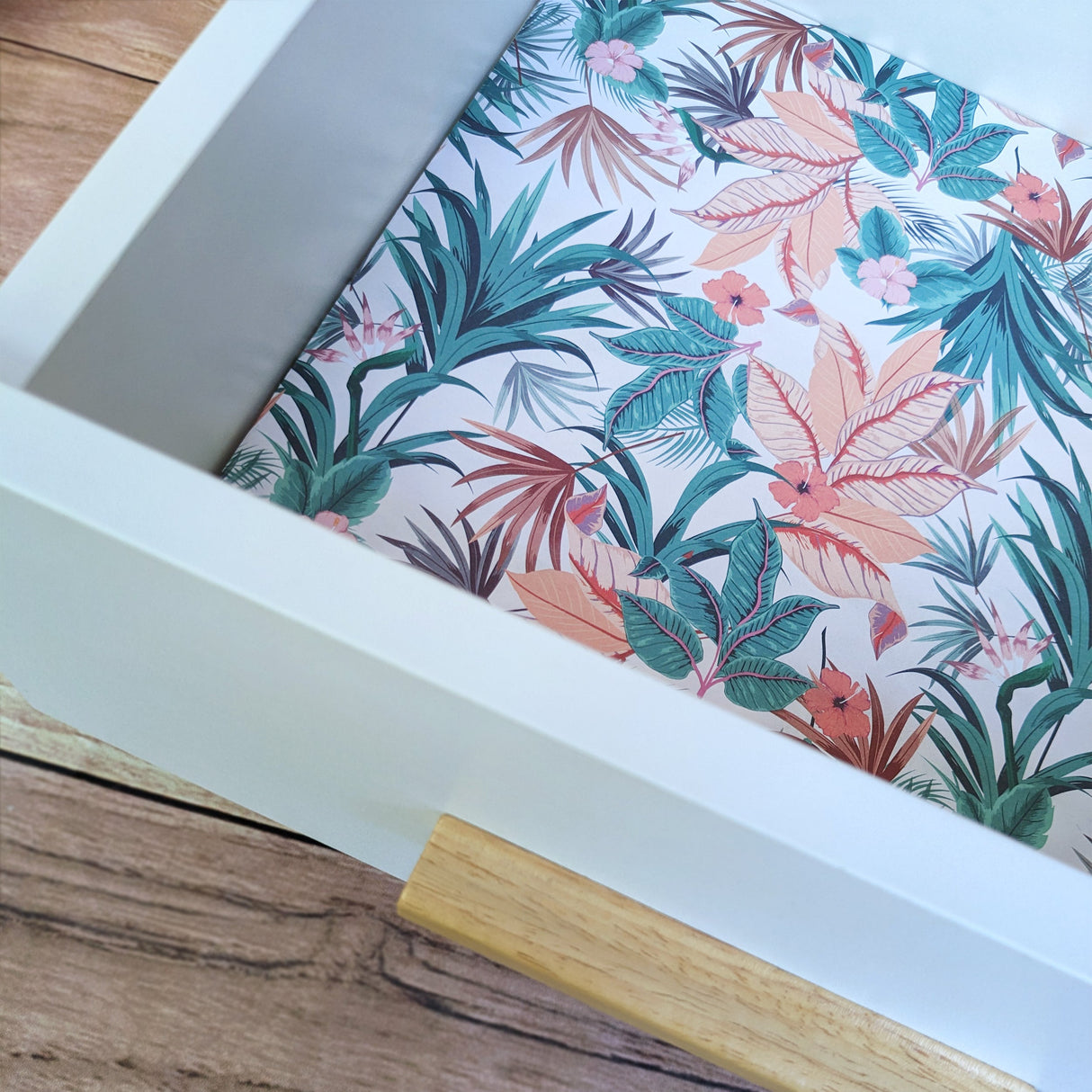 Scented Drawer Liner - Set of 5 Honey & Blossom - Tropical Design