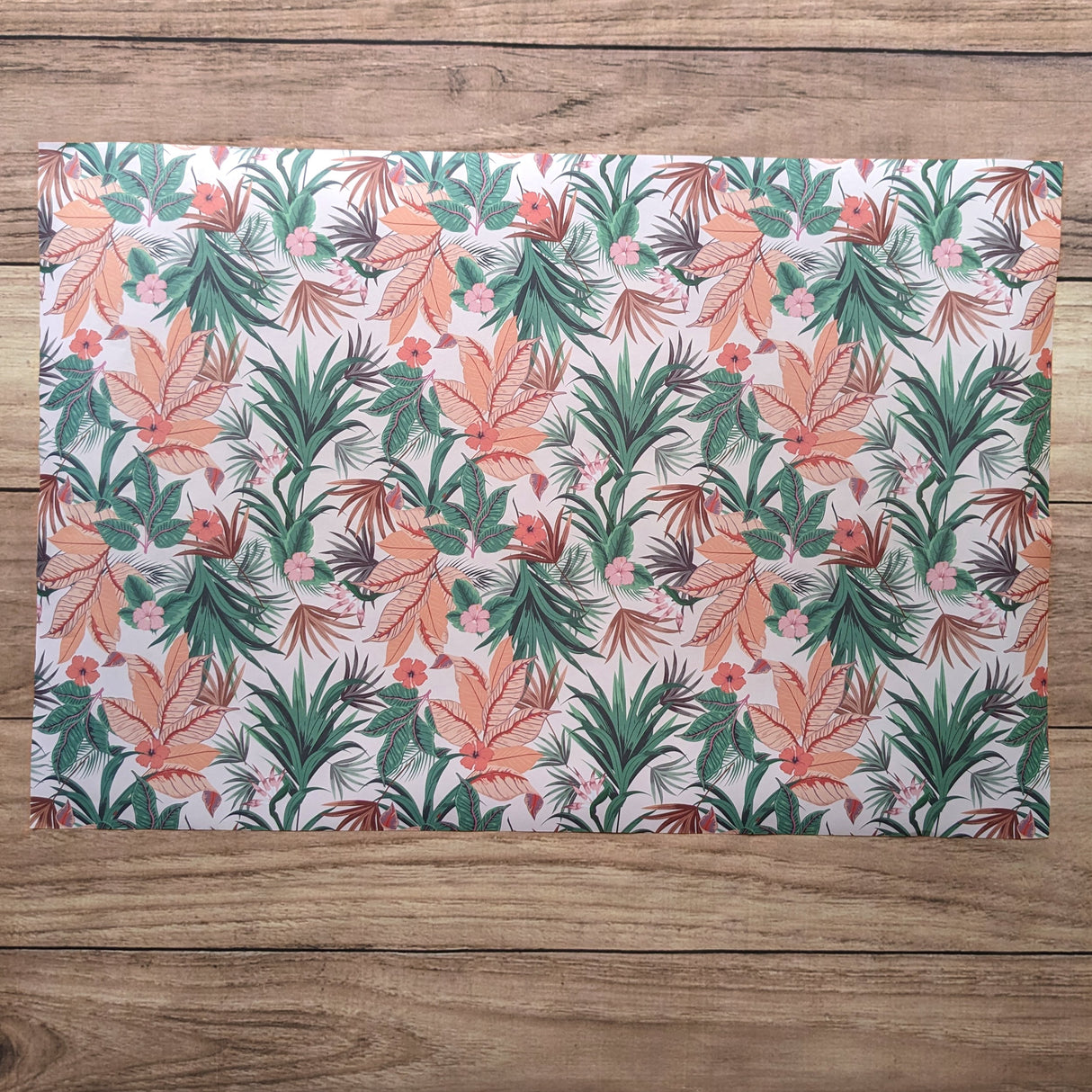 Scented Drawer Liner - Set of 5 Honey & Blossom - Tropical Design