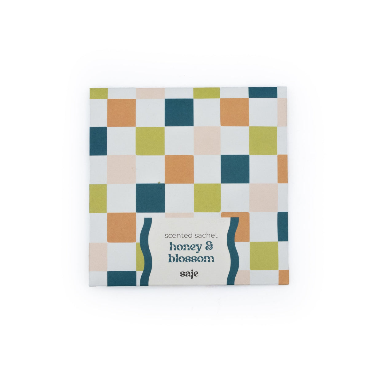 Saje Scented Sachet - Set of 4 Honey and Blossom - Chess Design