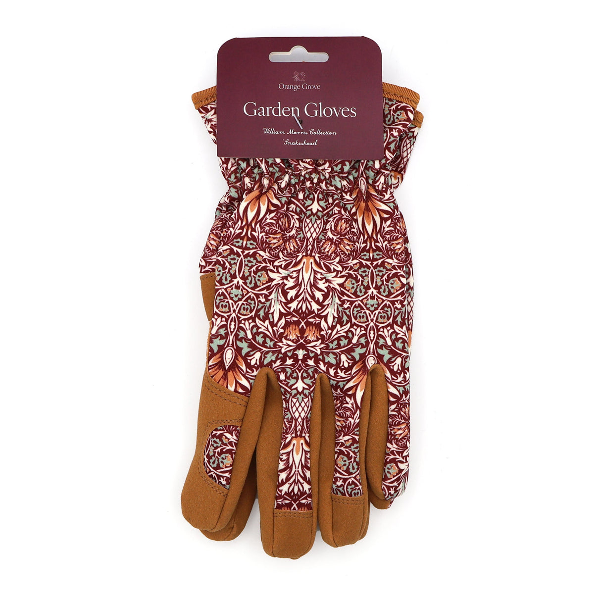 Orange Grove Outdoor Gardening Gloves - William Morris Design