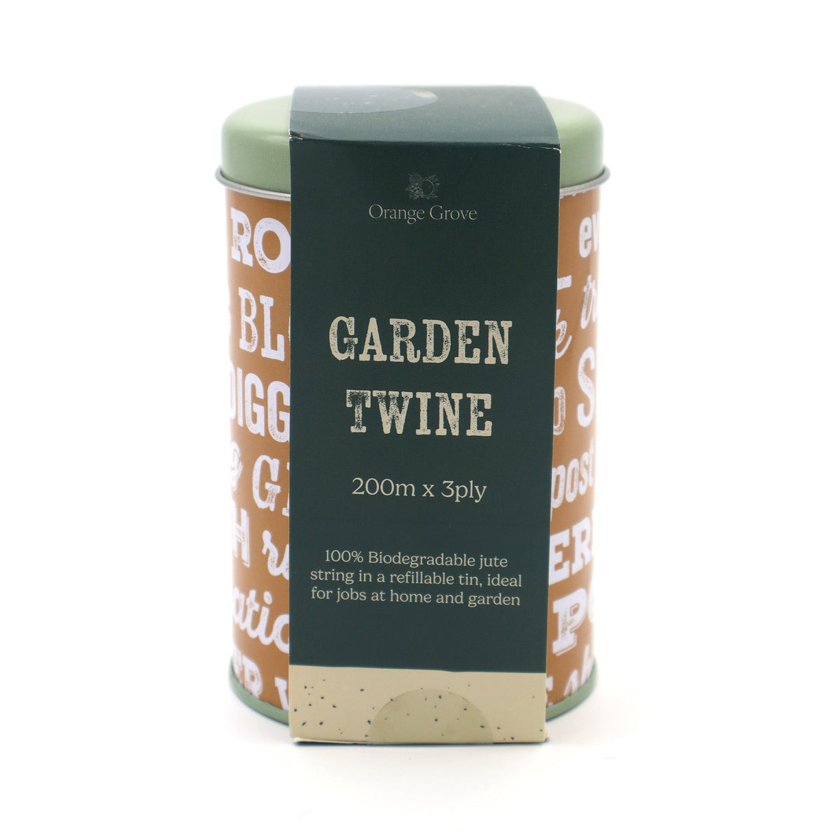 Orange Grove Garden and Household Twine in Refillable Tin