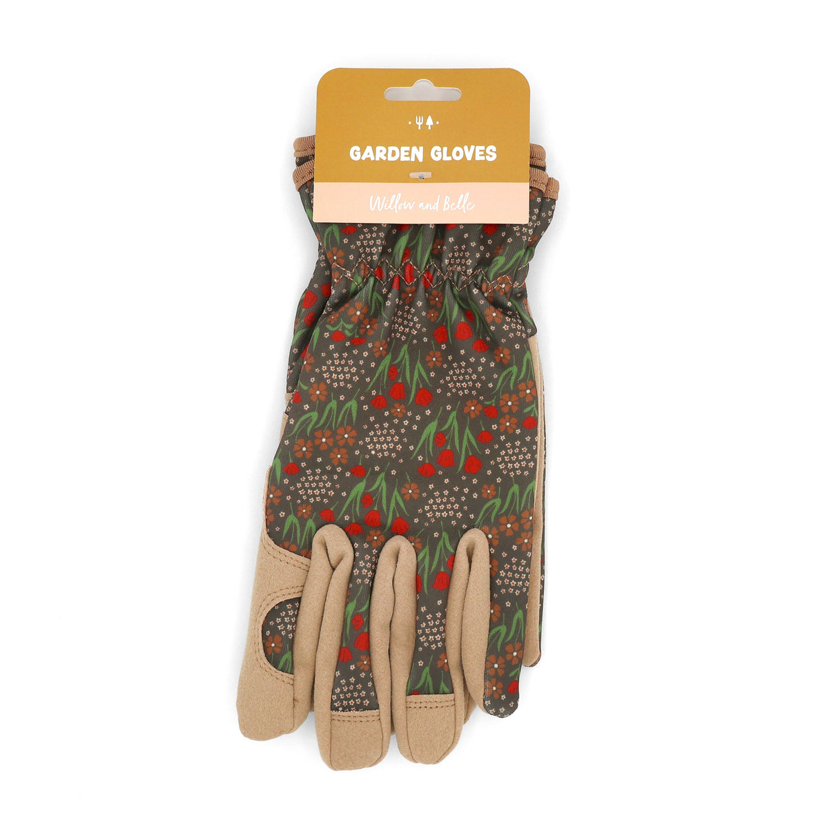 Willow and Belle Outdoor Gardening Gloves - Meadow Design