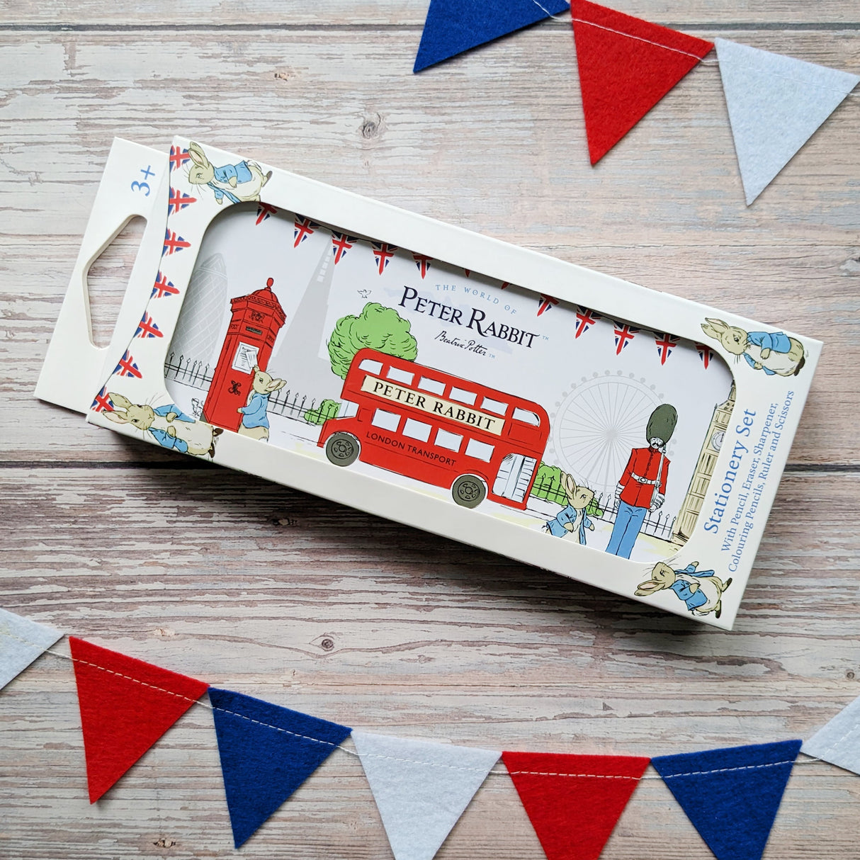 Peter Rabbit Children's Stationery Tin Set