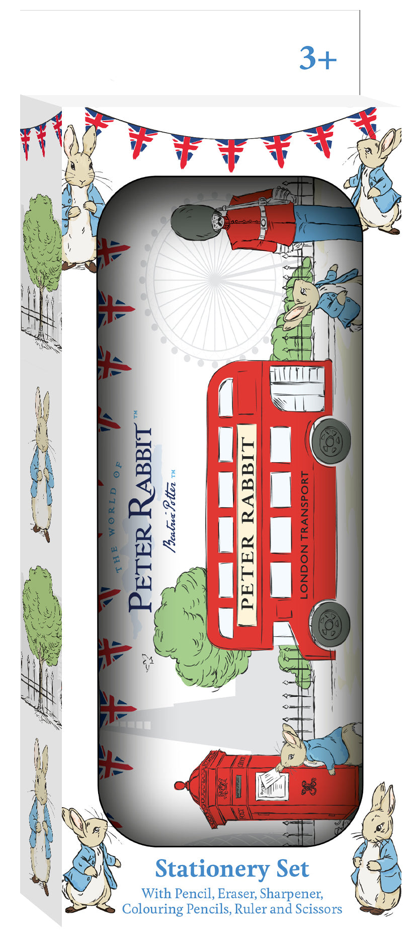Peter Rabbit Children's Stationery Tin Set