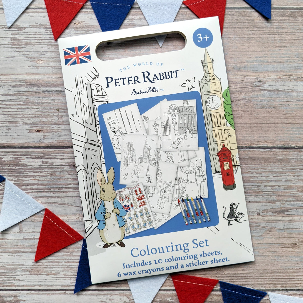 Peter Rabbit Children's Colouring Set