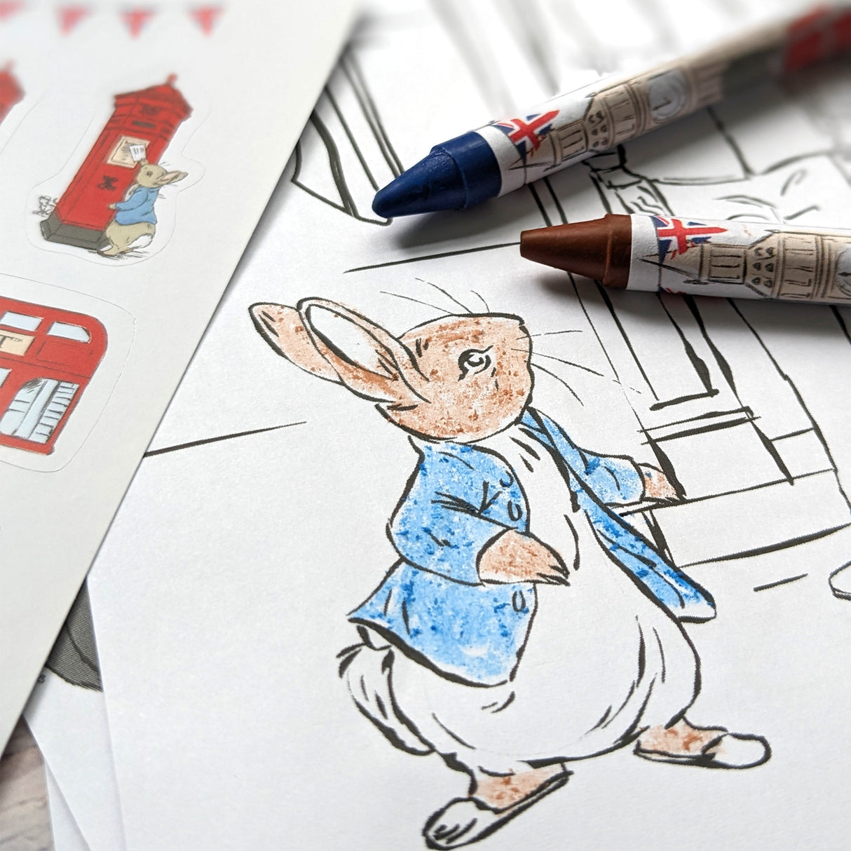 Peter Rabbit Children's Colouring Set