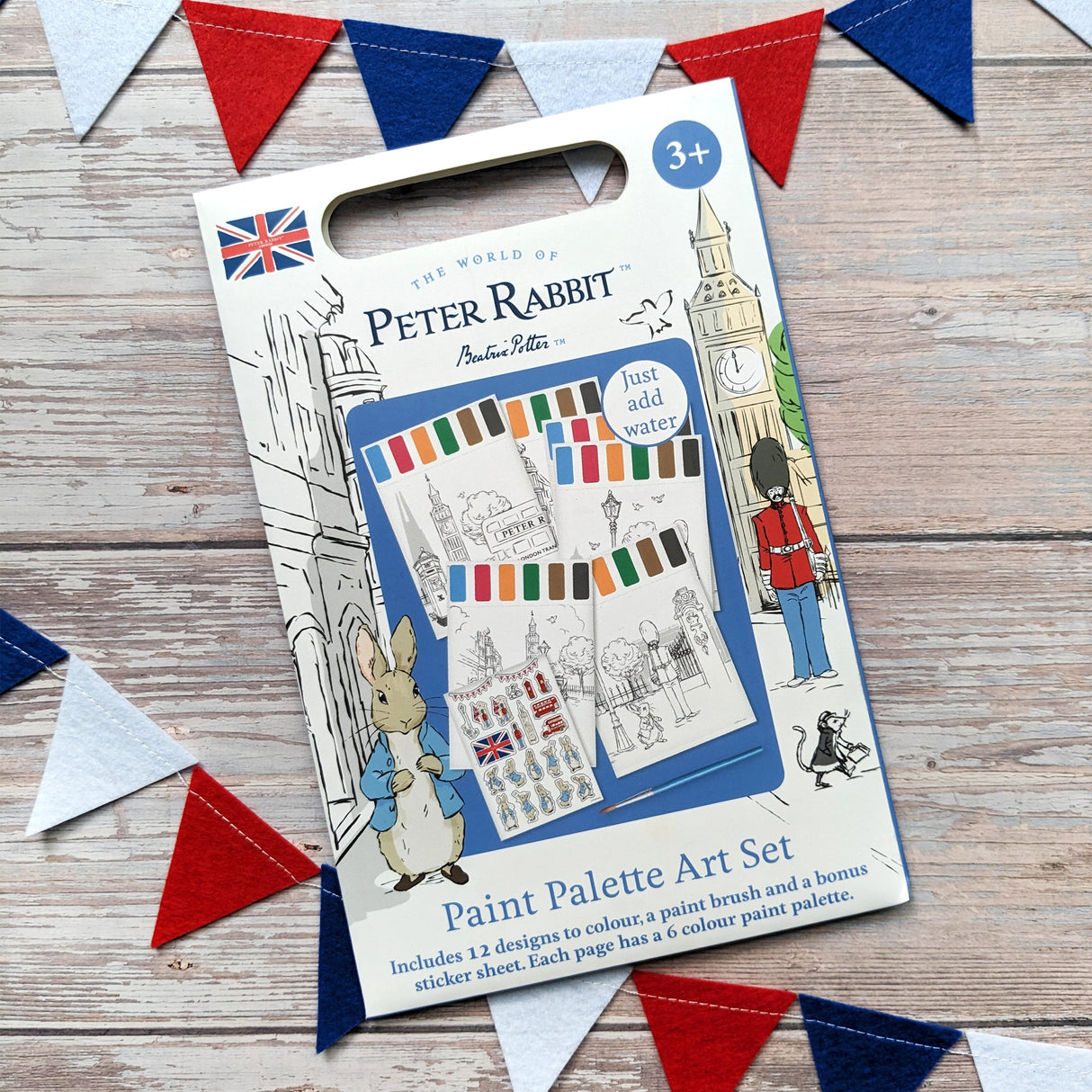 Peter Rabbit Paint Palette Art Set