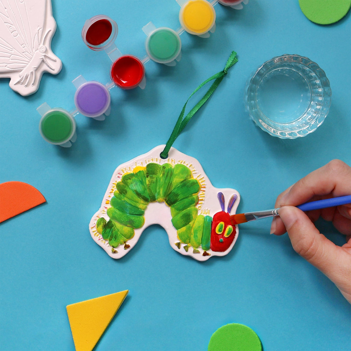 The Very Hungry Caterpillar Paint Your Own Hanging Decorations