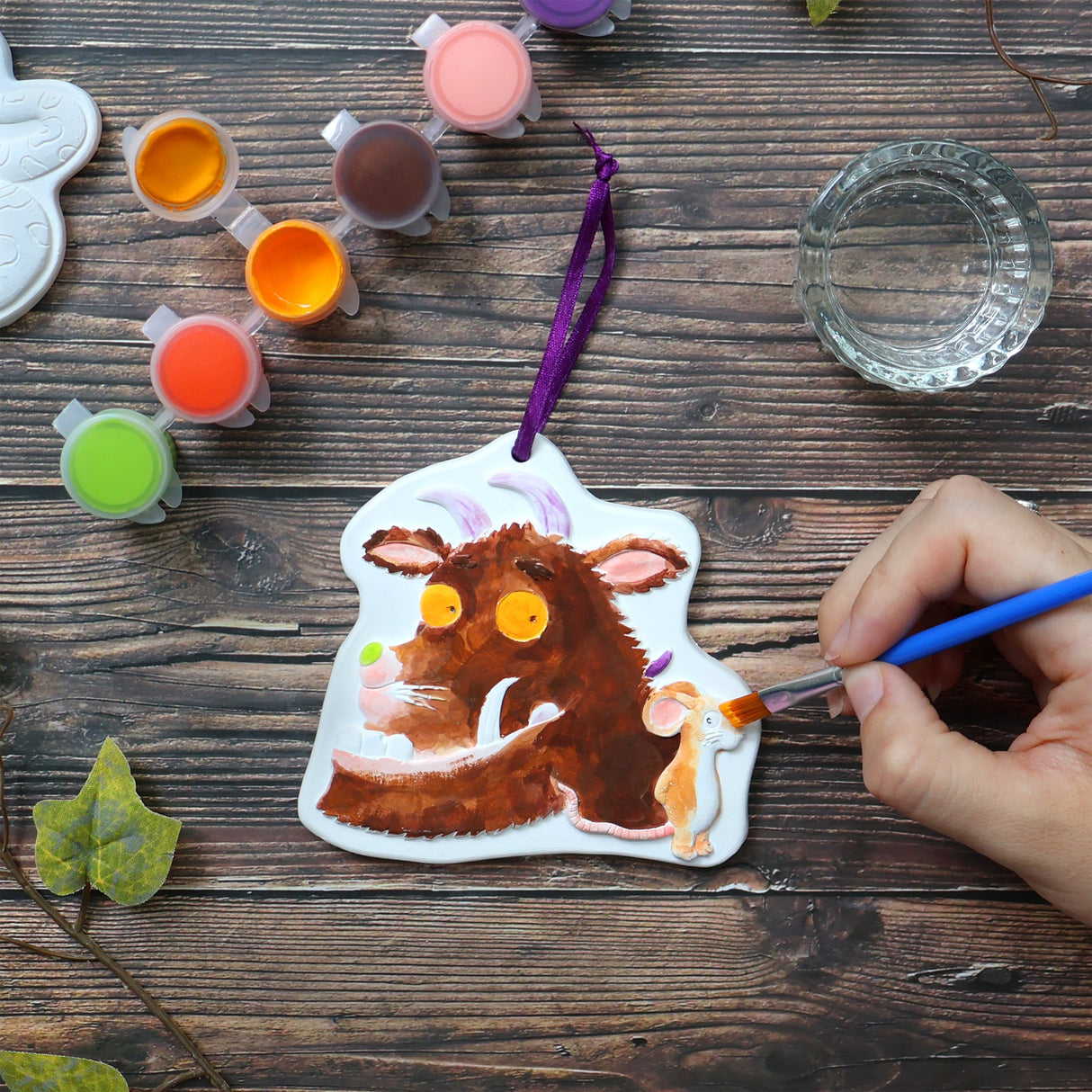 The Gruffalo Paint Your Own Hanging Decorations