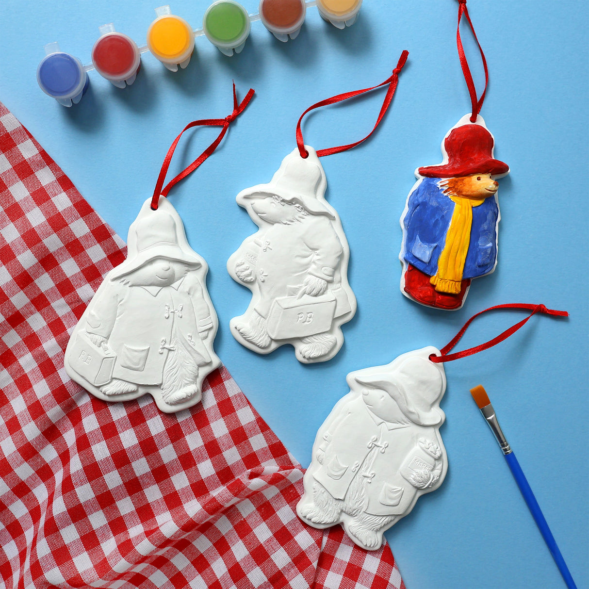 Paddington Paint Your Own Hanging Decorations