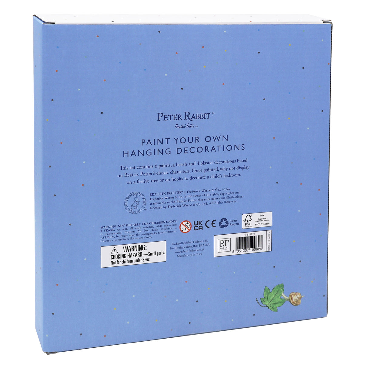 Peter Rabbit Paint Your Own Hanging Decorations