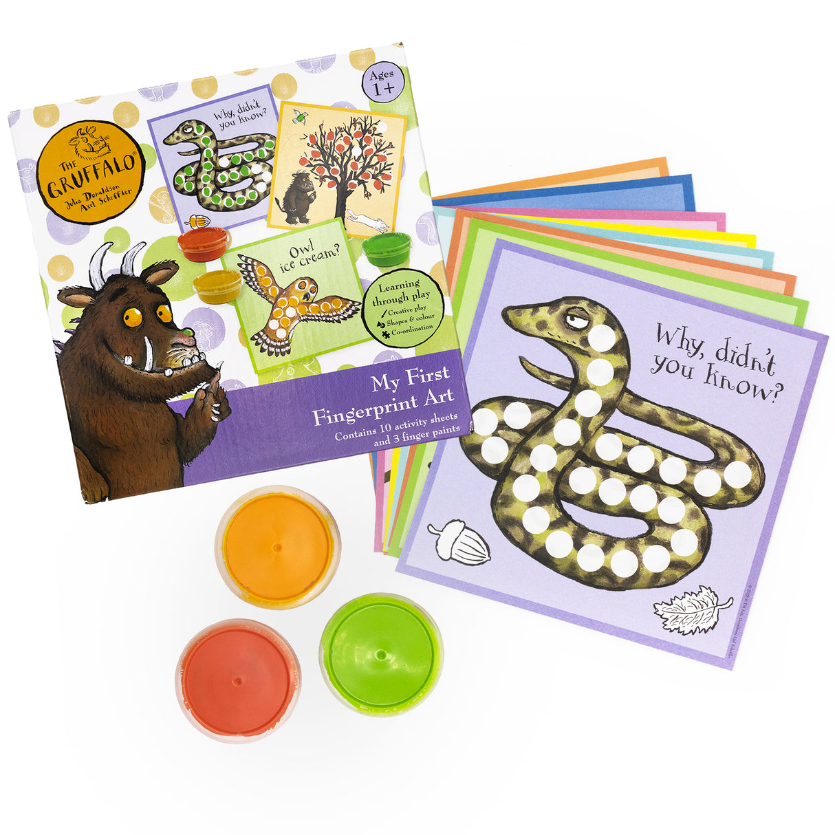 The Gruffalo My First Fingerprint Art Kit