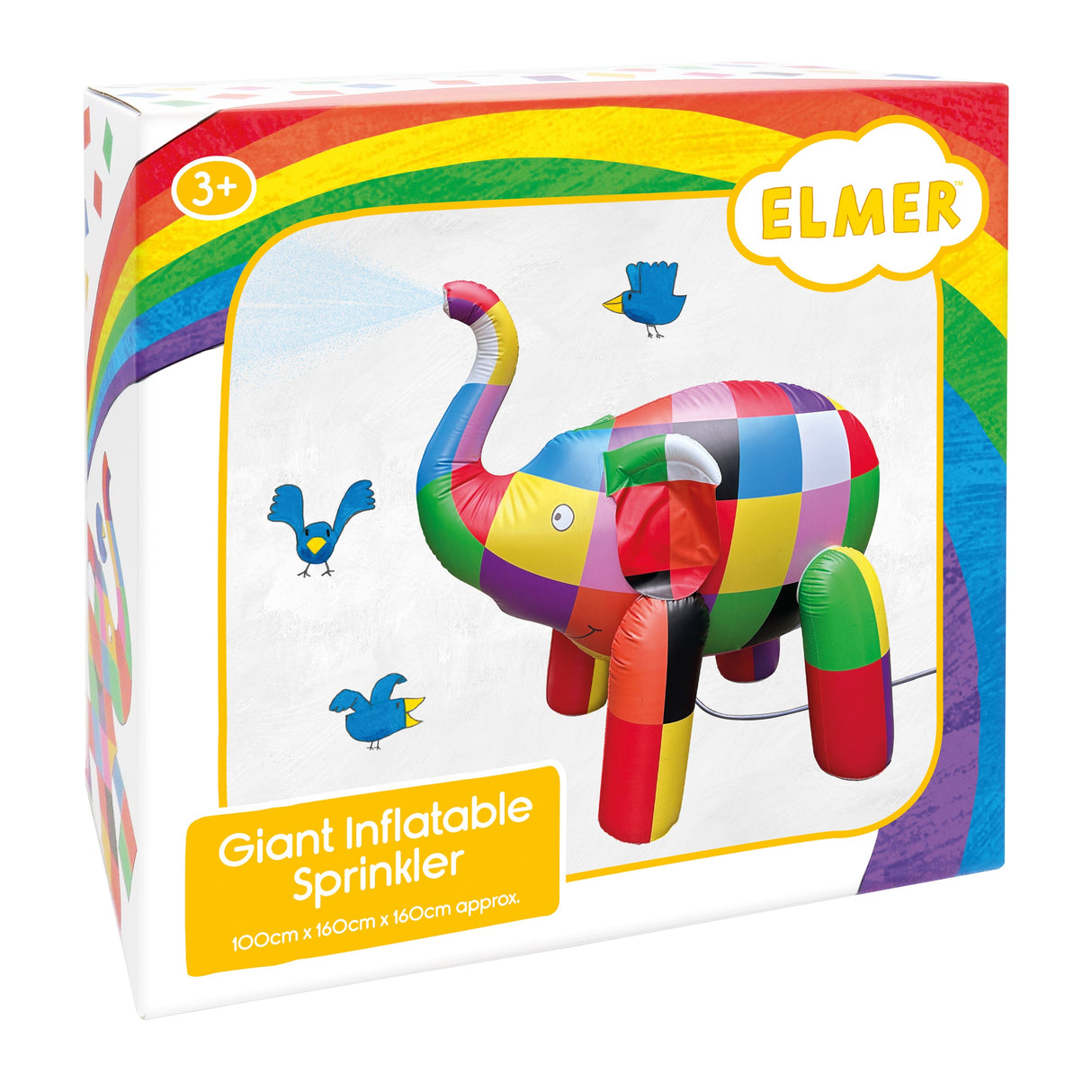 Elmer Giant Inflatable Sprinkler - Garden Water Toy