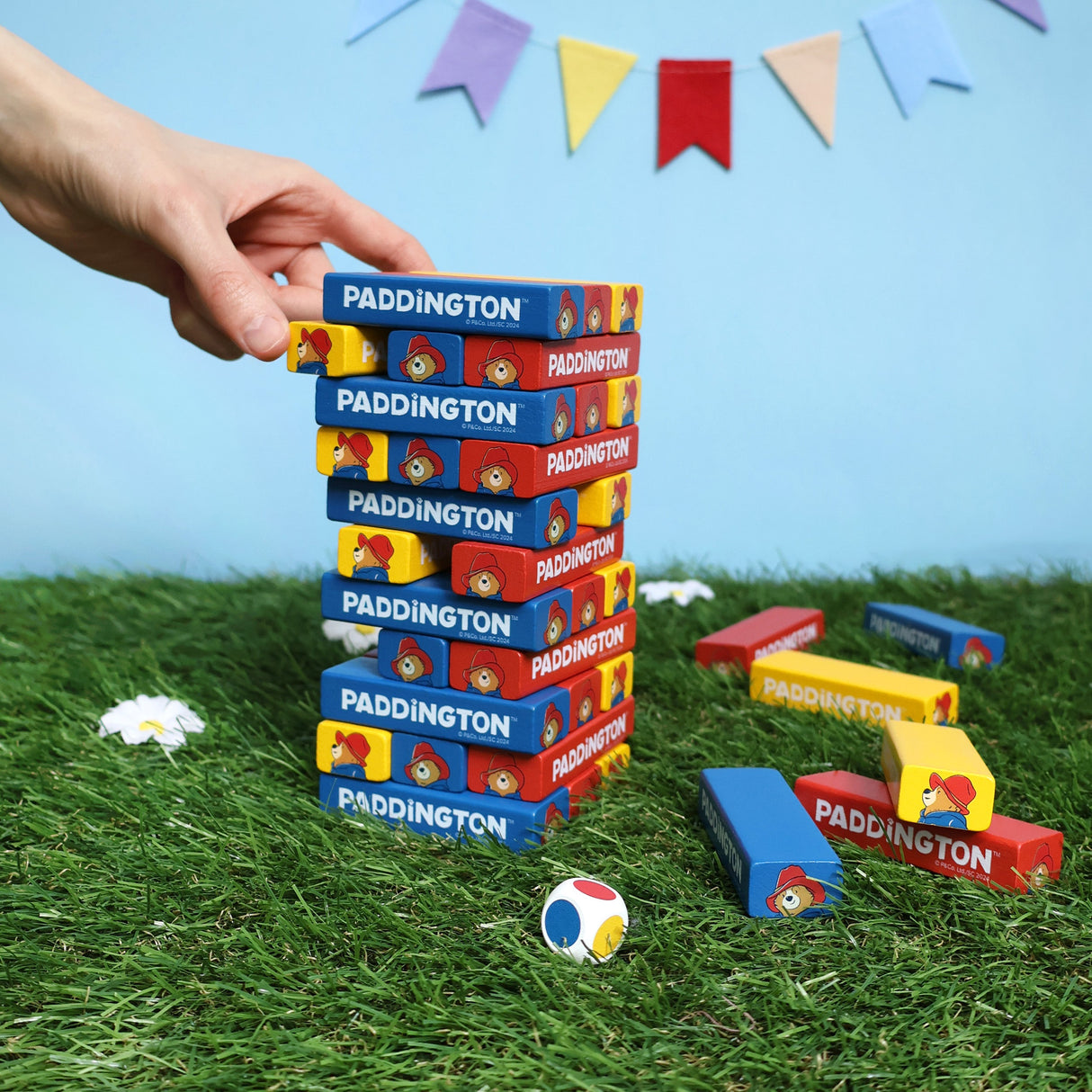 Paddington Tumble Tower Game – Wooden Block Stacking Game