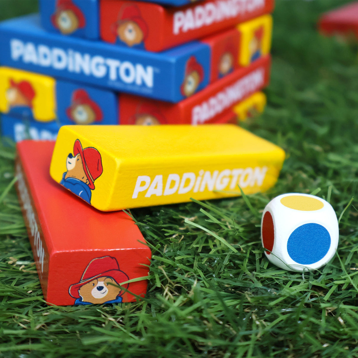 Paddington Tumble Tower Game – Wooden Block Stacking Game