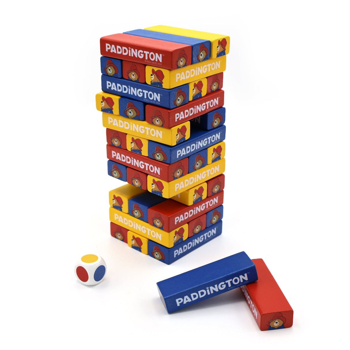 Paddington Tumble Tower Game – Wooden Block Stacking Game
