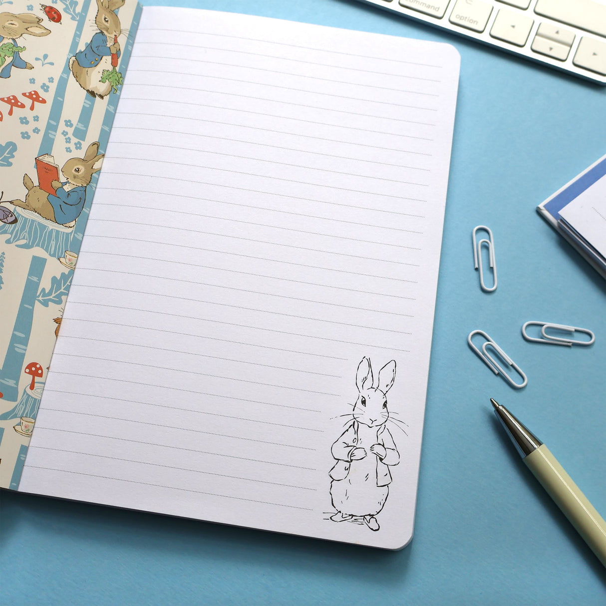 Peter Rabbit Notebook – A5 Forest Picnic Design
