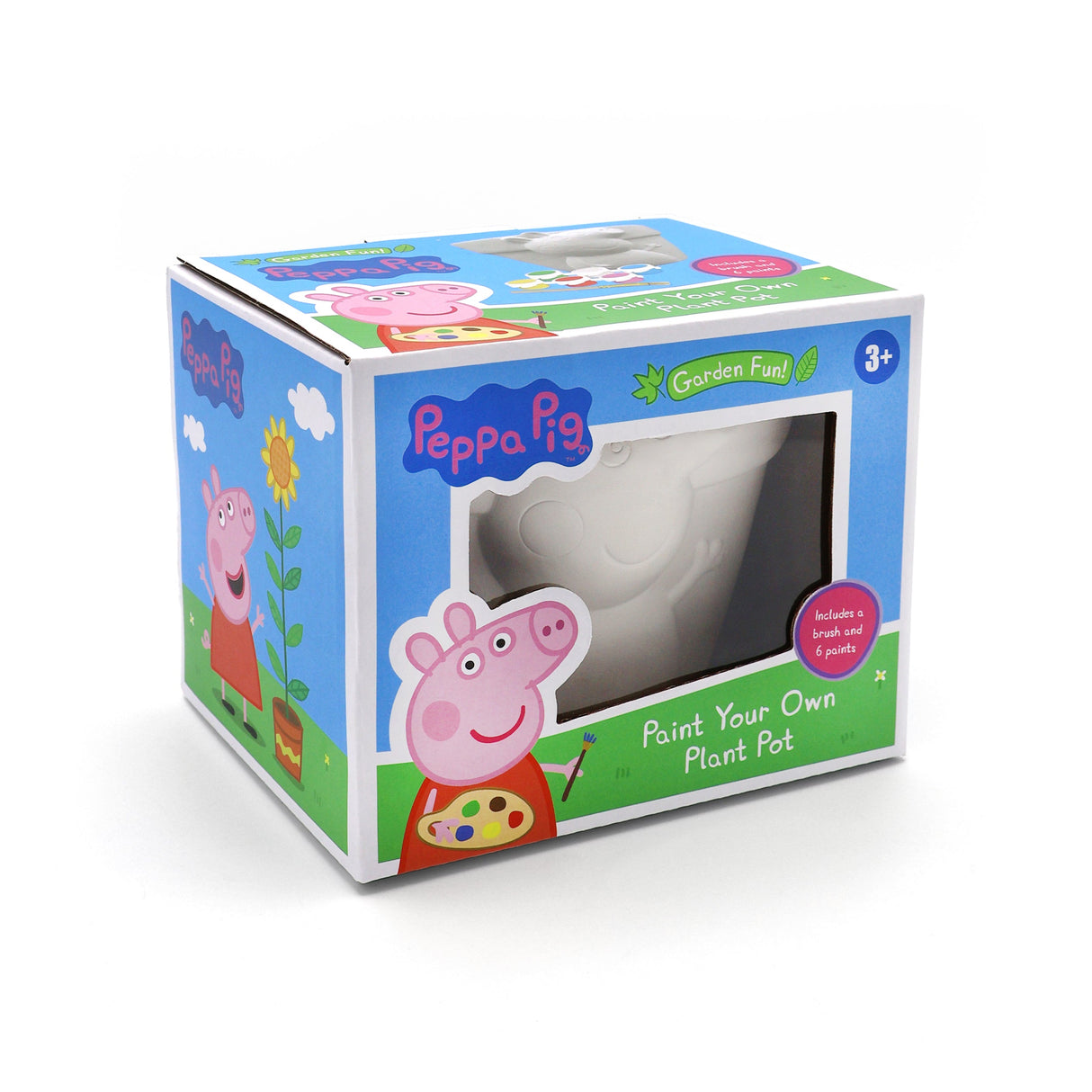 Peppa Pig Paint Your Own Plant Pot
