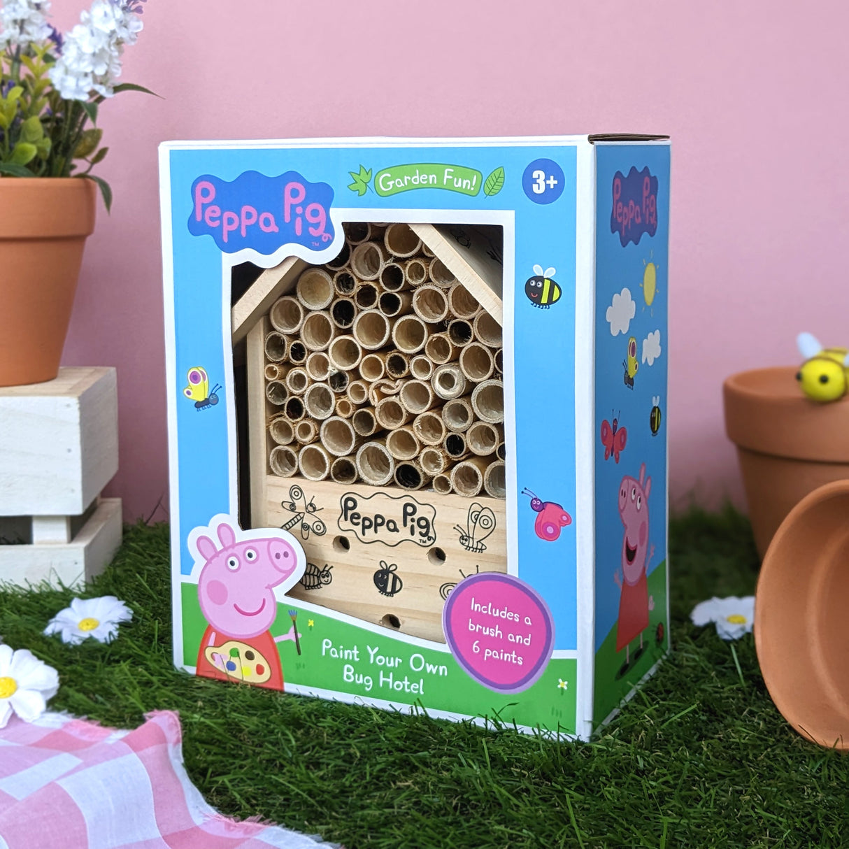 Peppa Pig Paint Your Own Bug Hotel