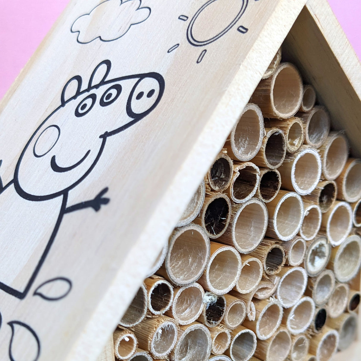 Peppa Pig Paint Your Own Bug Hotel
