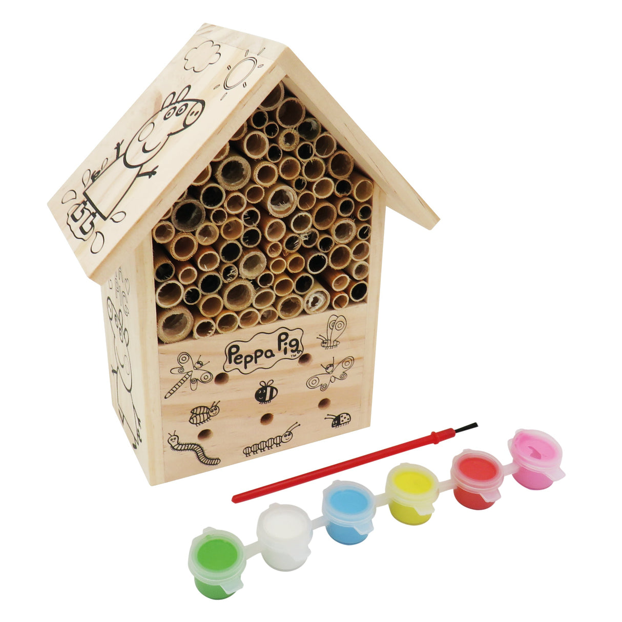 Peppa Pig Paint Your Own Bug Hotel