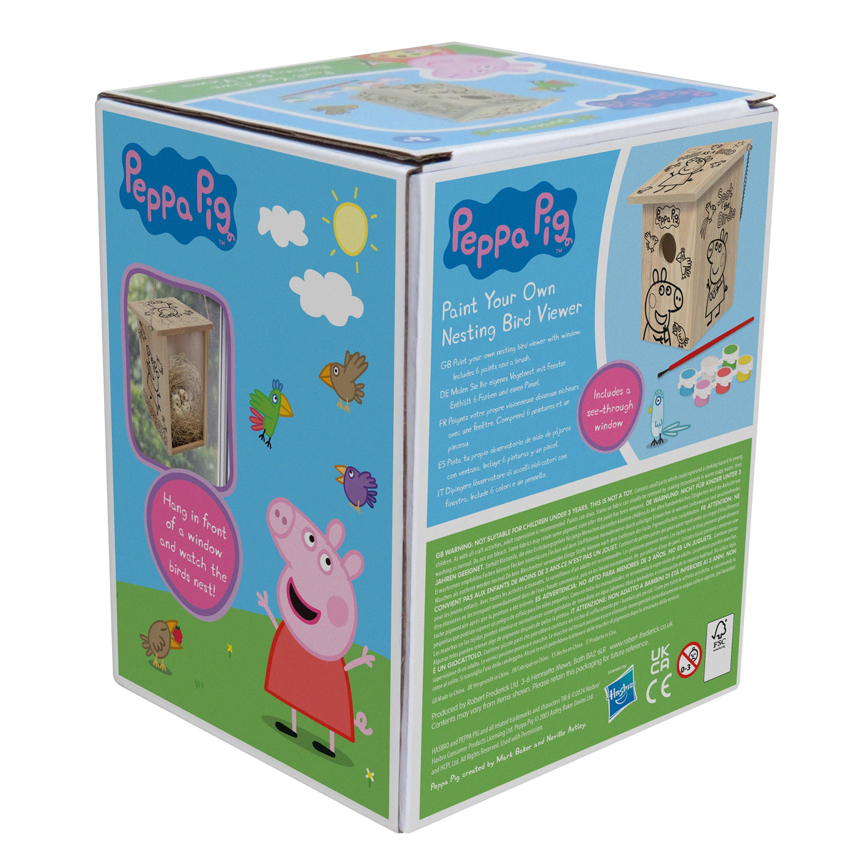 Peppa Pig Paint Your Own Nesting Bird Viewer