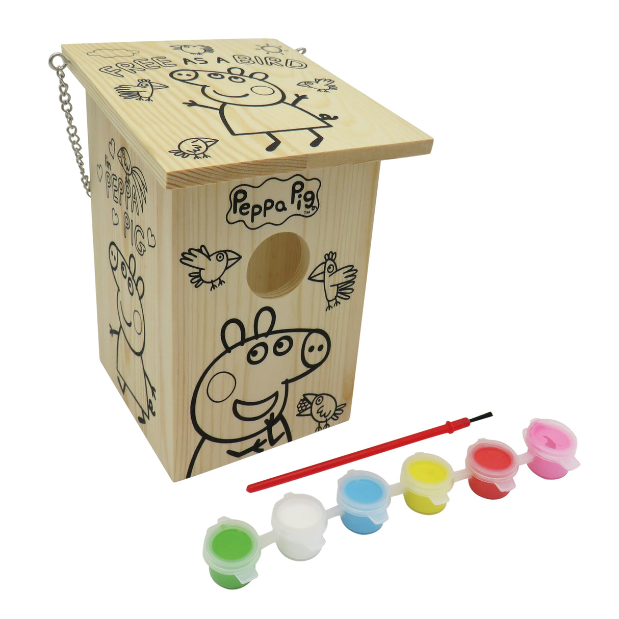 Peppa Pig Paint Your Own Nesting Bird Viewer