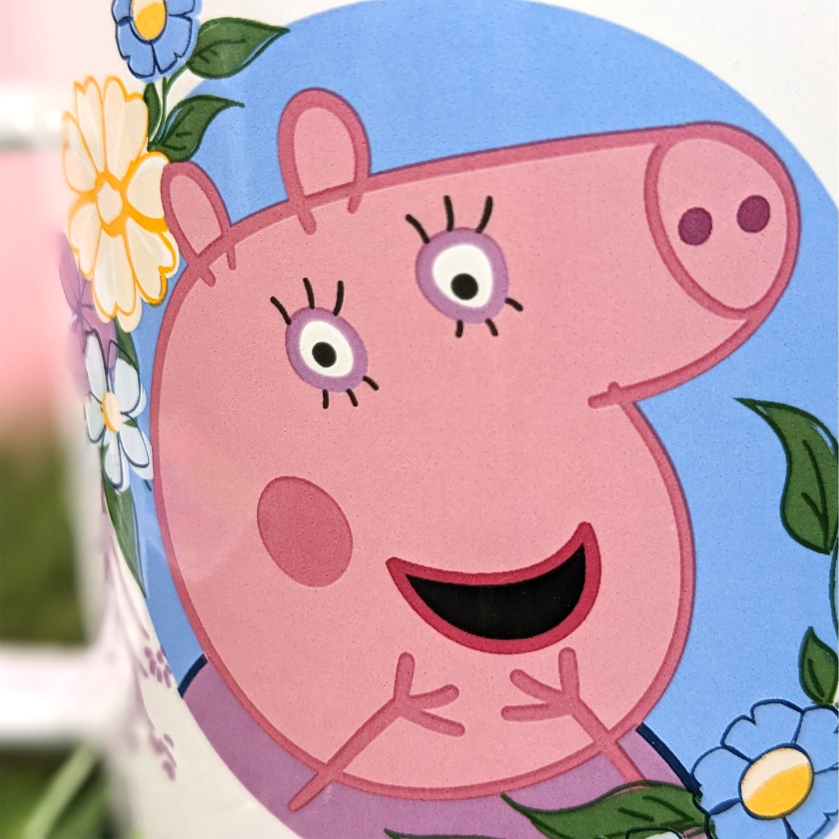Peppa Pig Enamel Mug - Best Mummy Design