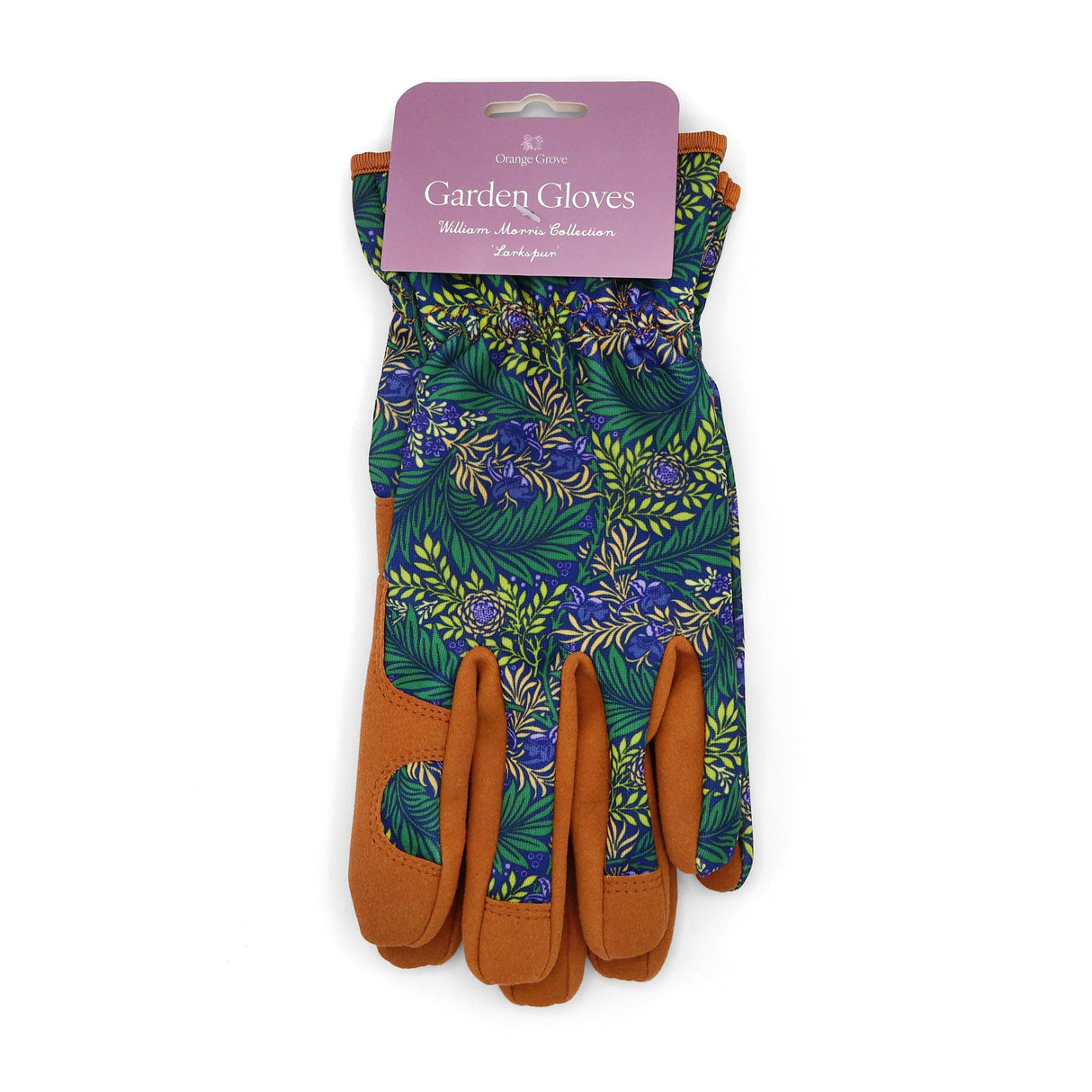 Orange Grove Outdoor Gardening Gloves - William Morris Design