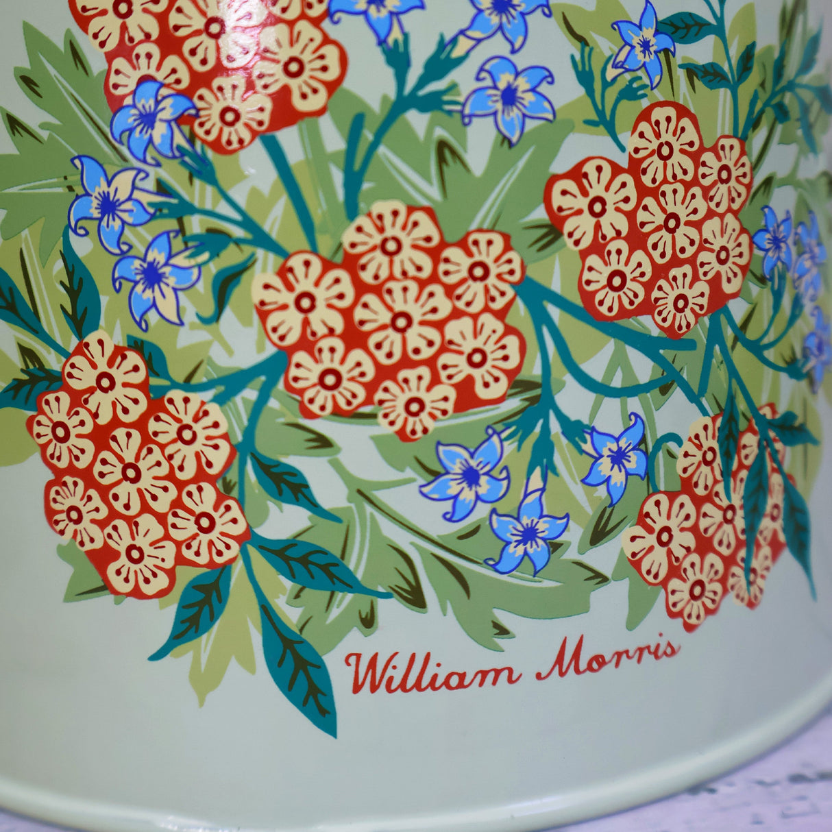 Orange Grove Watering Can – William Morris Jasmine Design