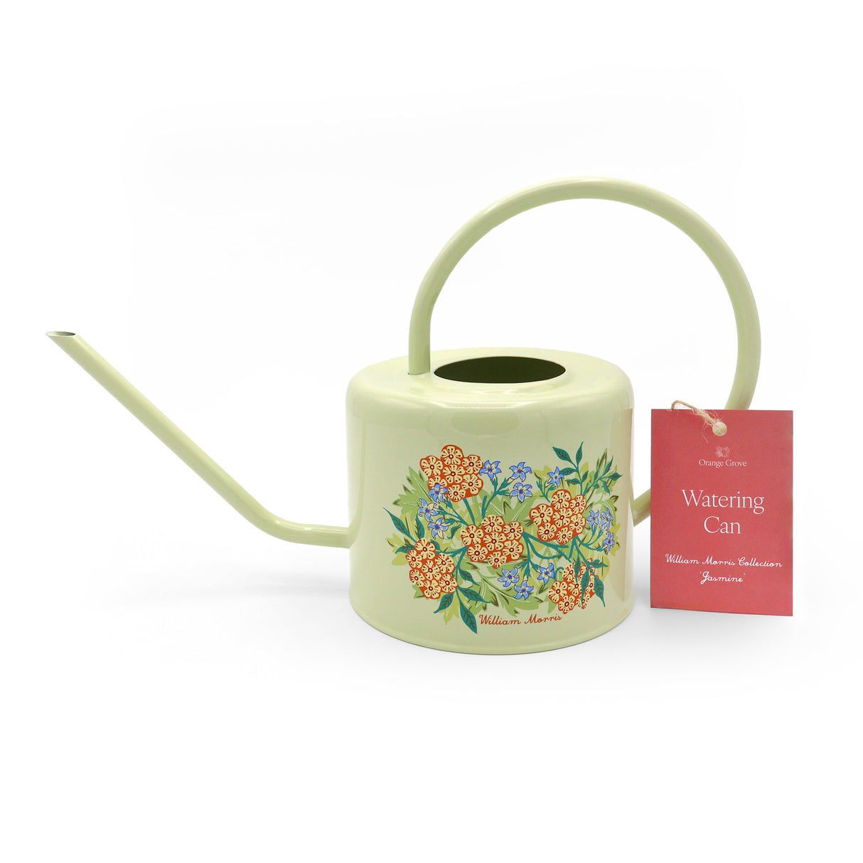 Orange Grove Watering Can – William Morris Jasmine Design