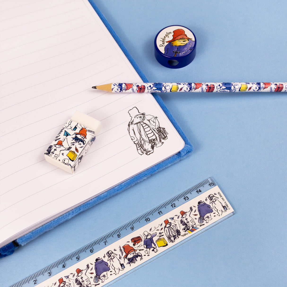 Paddington Plush Notebook & Stationery Set
