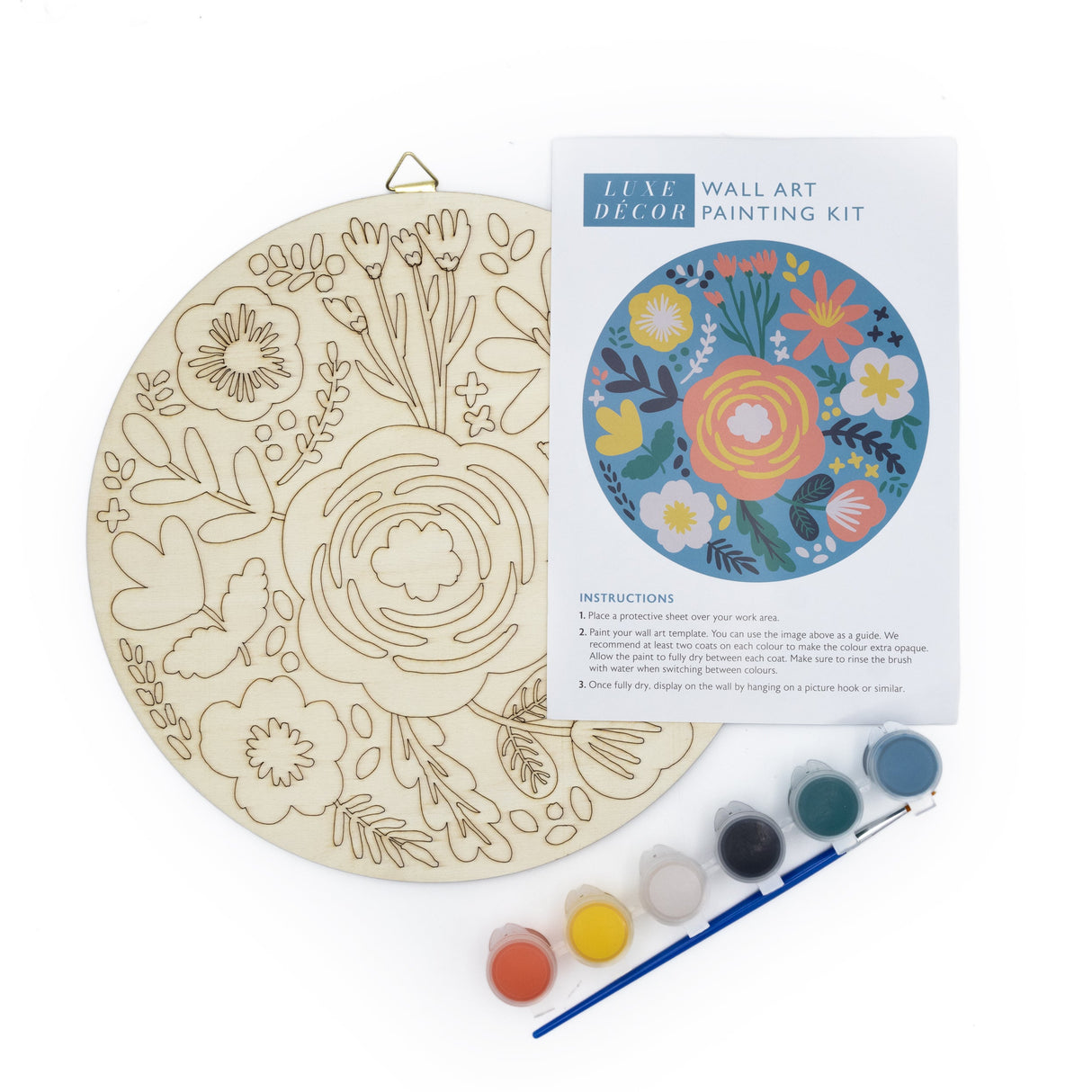Wall Art Painting Kit – Adult Craft Set