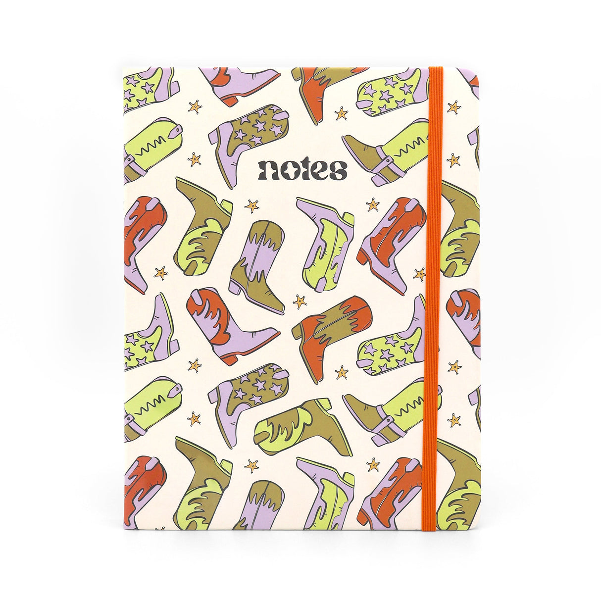 Saje Journal Notebook - Cowboy Boots B5 Design