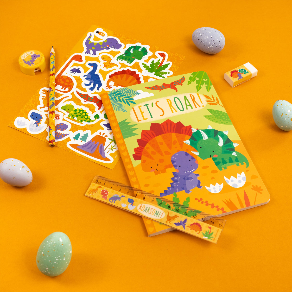 Dinosaurs Children’s Stationery Set