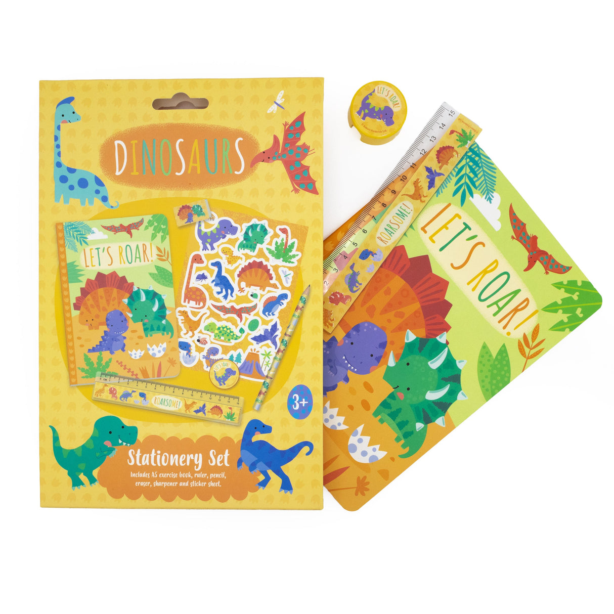 Dinosaurs Children’s Stationery Set