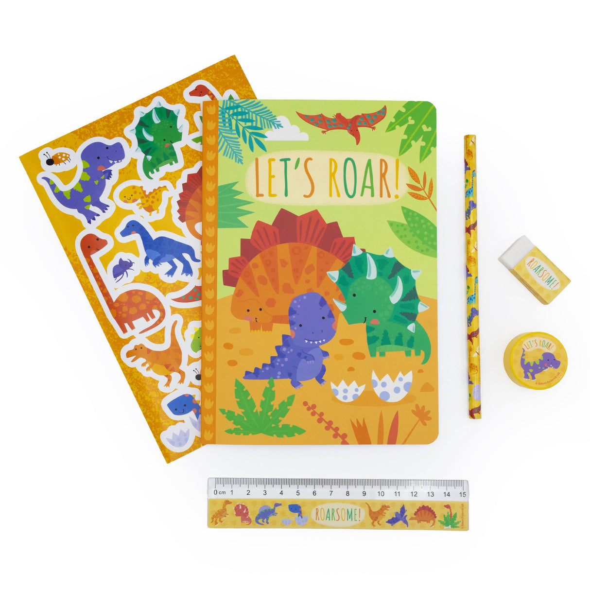Dinosaurs Children’s Stationery Set
