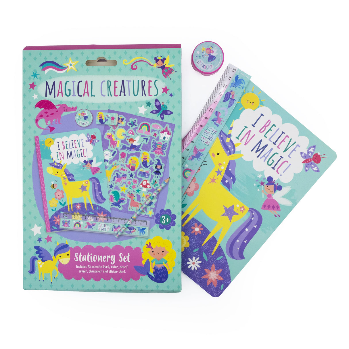 Magical Creatures Children’s Stationery Set