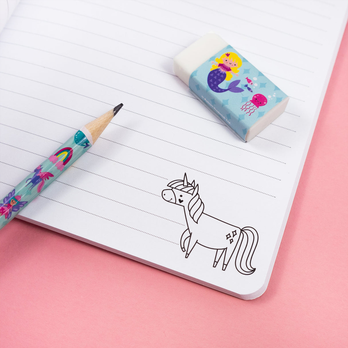 Magical Creatures Children’s Stationery Set