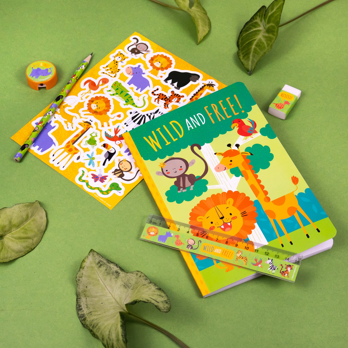 Jungle Animals Children’s Stationery Set