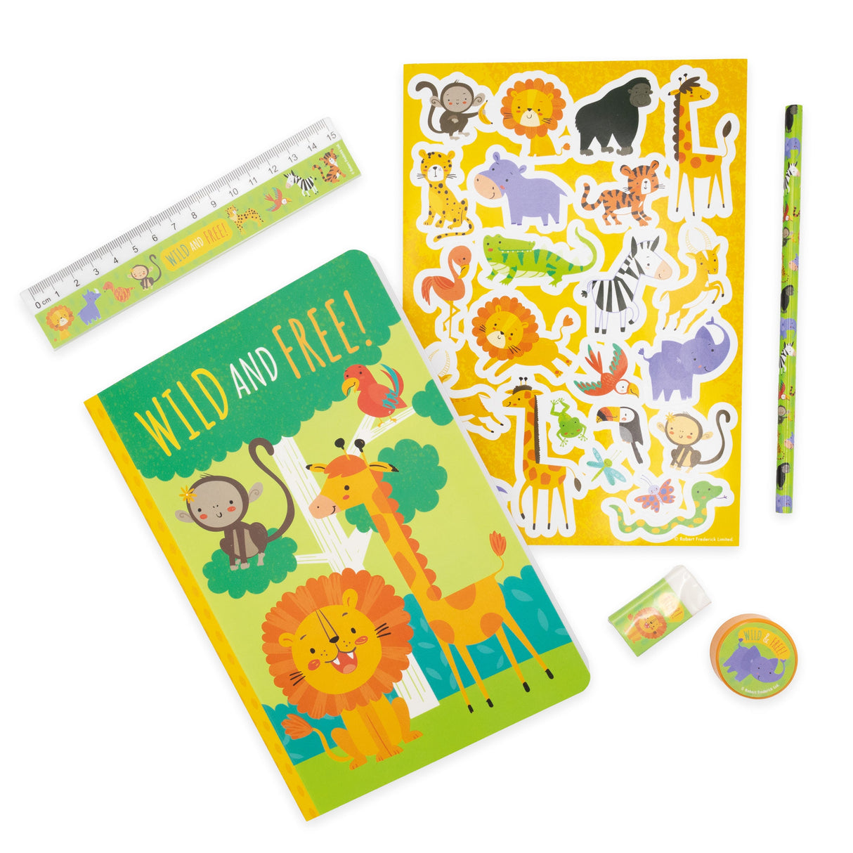 Jungle Animals Children’s Stationery Set