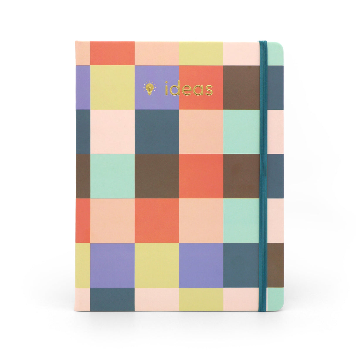 Saje Journal Notebook - Coloured Squares B5 Design