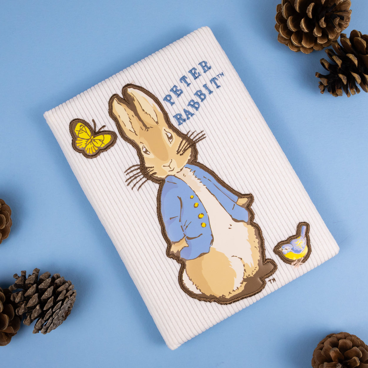 Peter Rabbit Cloth Notebook – A5 with Textured Cover